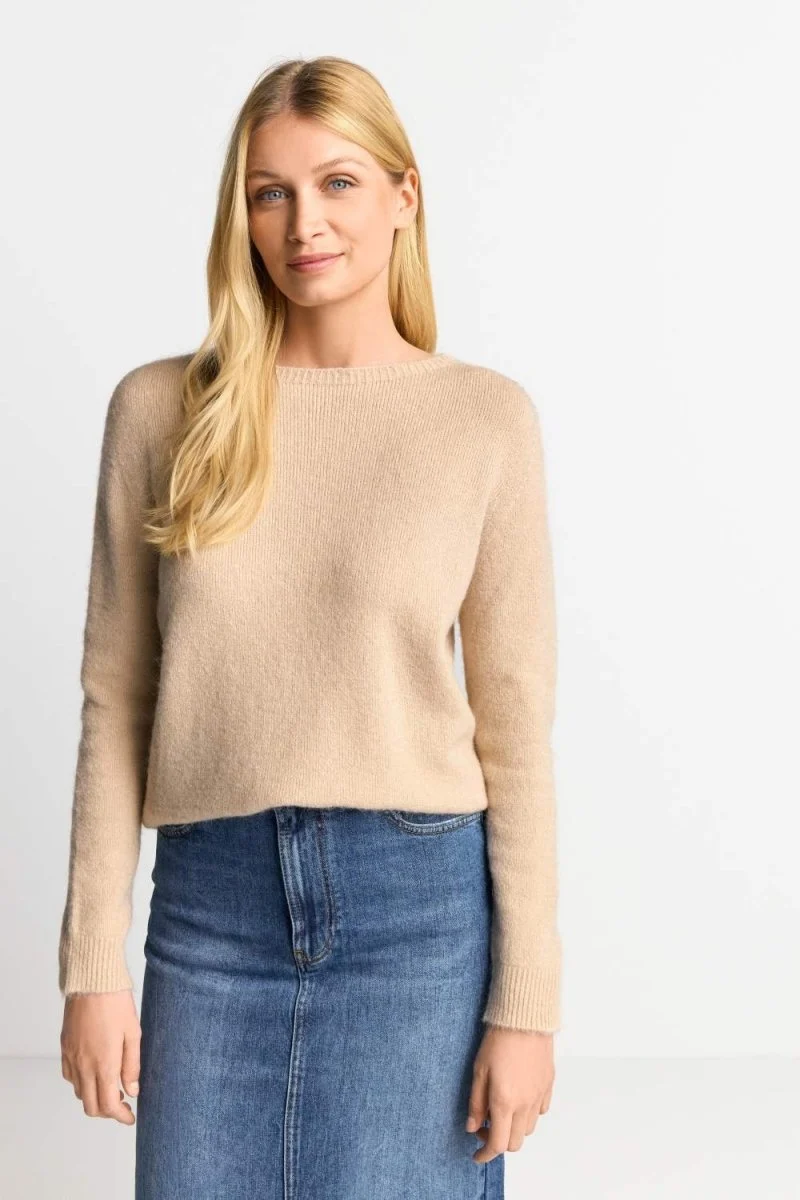 Rich & Royal Pullover in der Farbe Beige