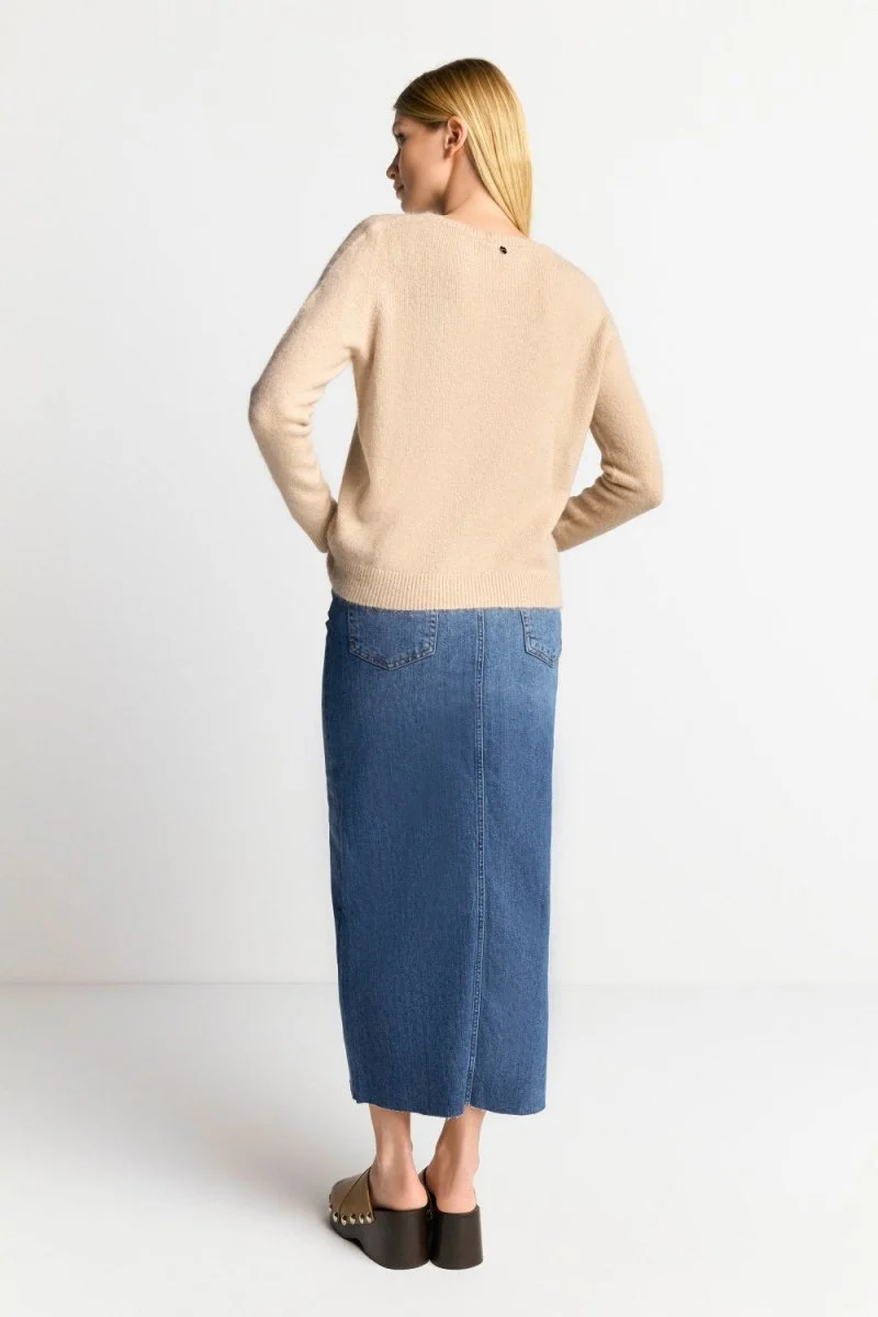Rich & Royal Pullover in der Farbe Beige