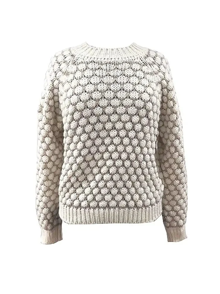 Herrlicher Pullover Narlina in der Farbe Beige