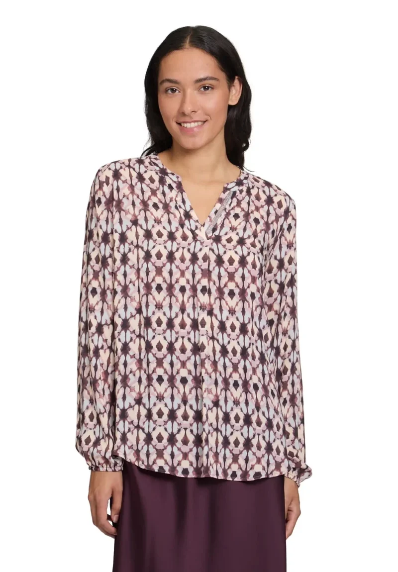Cartoon Bluse mit verspieltem Design 6842