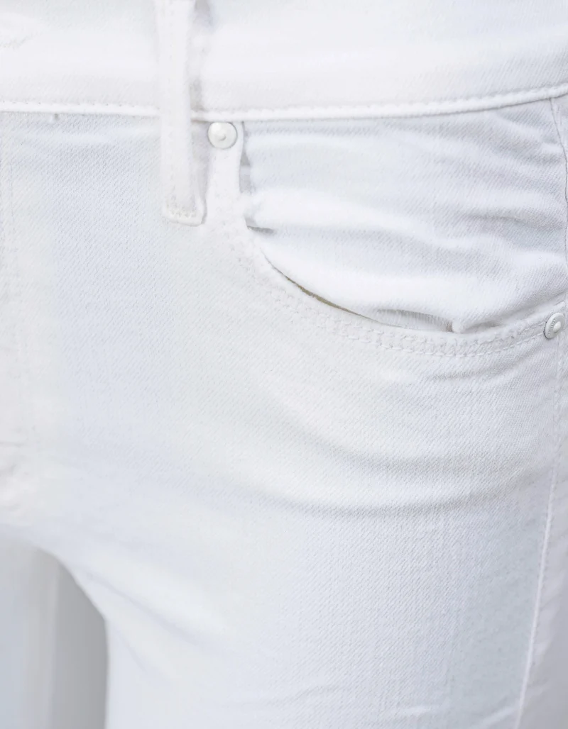 Flare-Leg Jeans The Lil Doozy Fray in PETITE-Größe