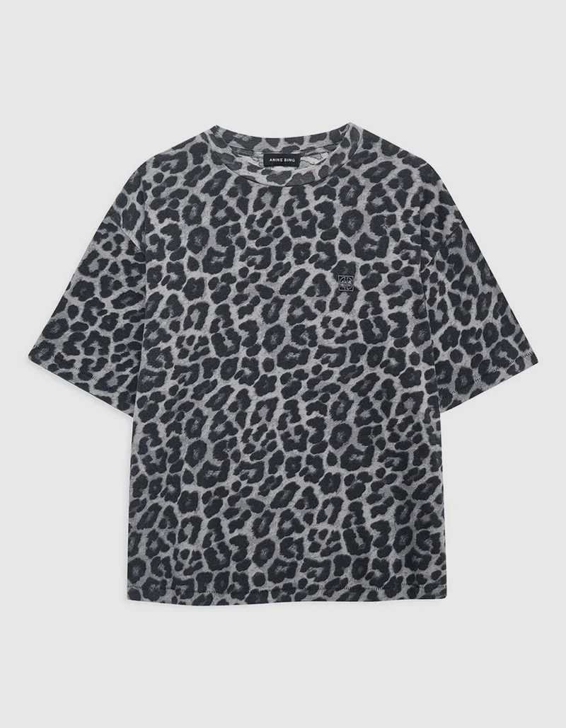 Gemustertes Loose-Fit T-Shirt Cohen