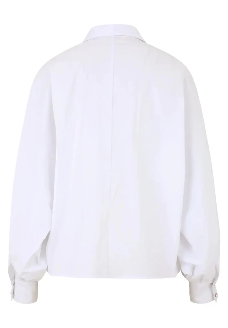 Cartoon Bluse in der Farbe White