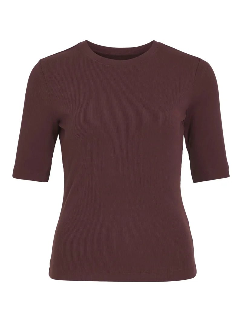 Rouge Edit Rouhelena 2/4 O-Neck TEE Shirt