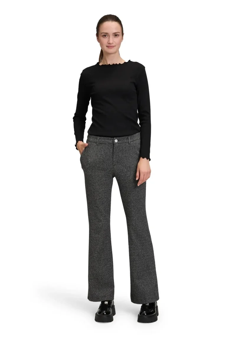 Cartoon Stoffhose 9893 in der Farbe Grau