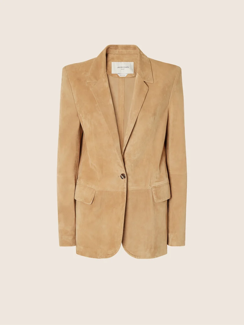 Light Suede Blazer