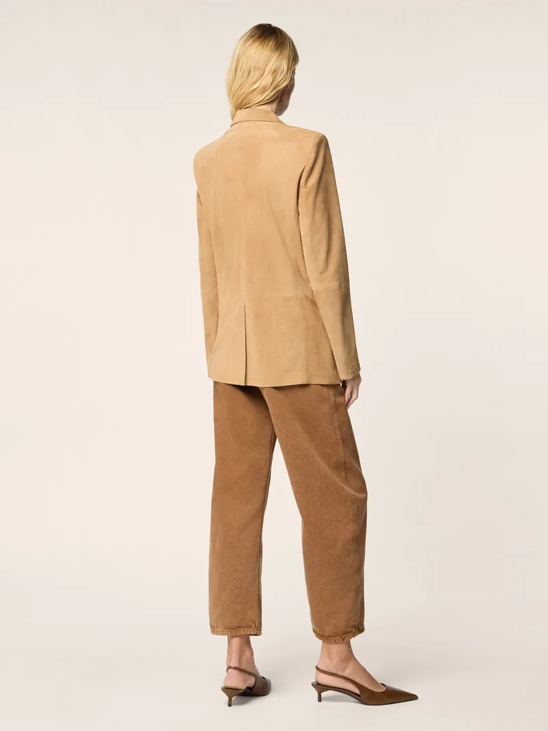 Light Suede Blazer