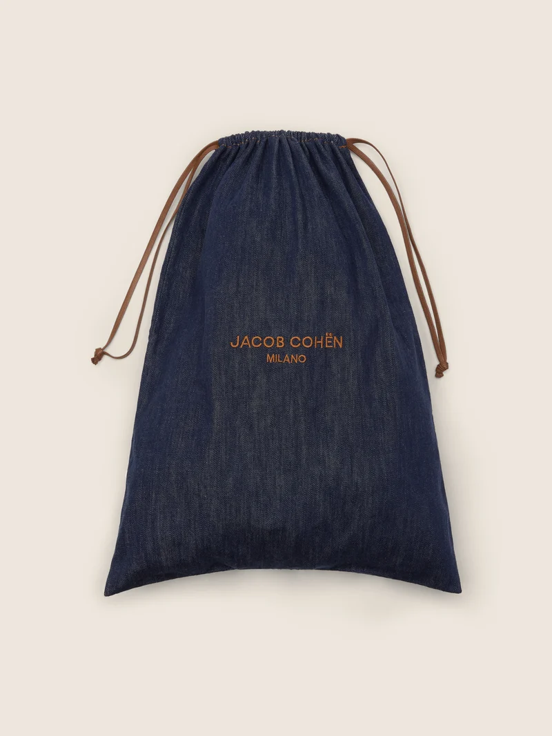 Ping Pong kit in denim and leather