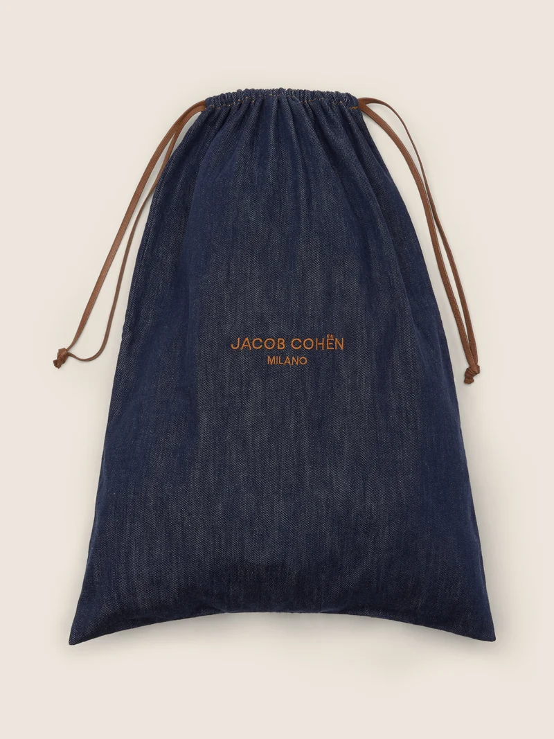 Padel holder kit in denim and leather