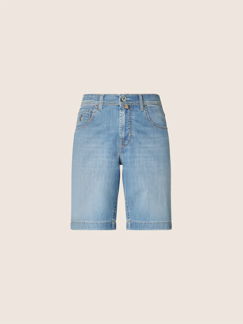 Nicolas – Bermudas in Power Stretch Denim