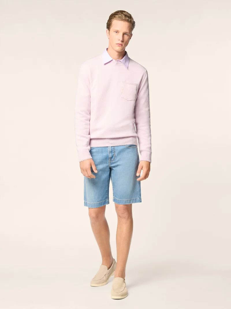 Nicolas – Bermudas in Power Stretch Denim
