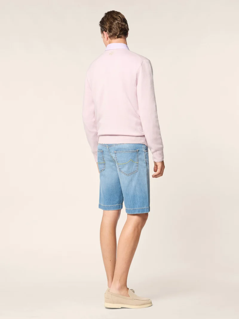 Nicolas – Bermudas in Power Stretch Denim