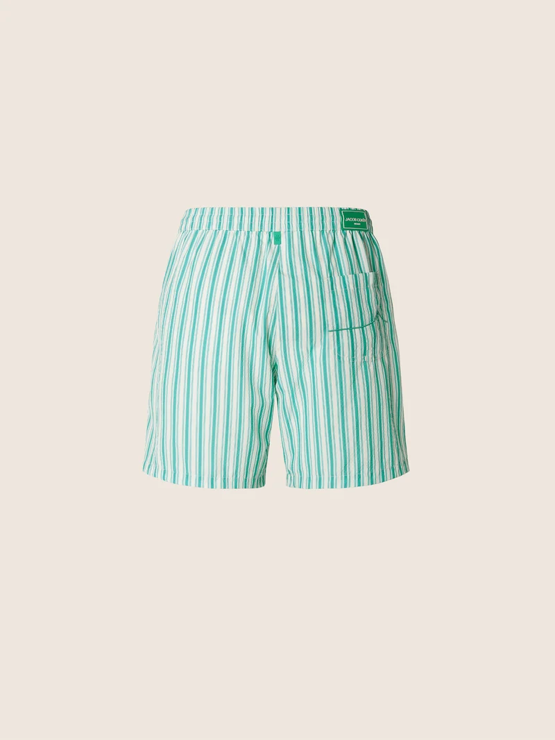 Technical Seersucker Swim Shorts