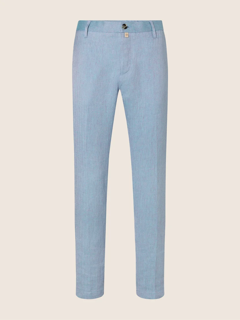 Gray – Pants in Linen