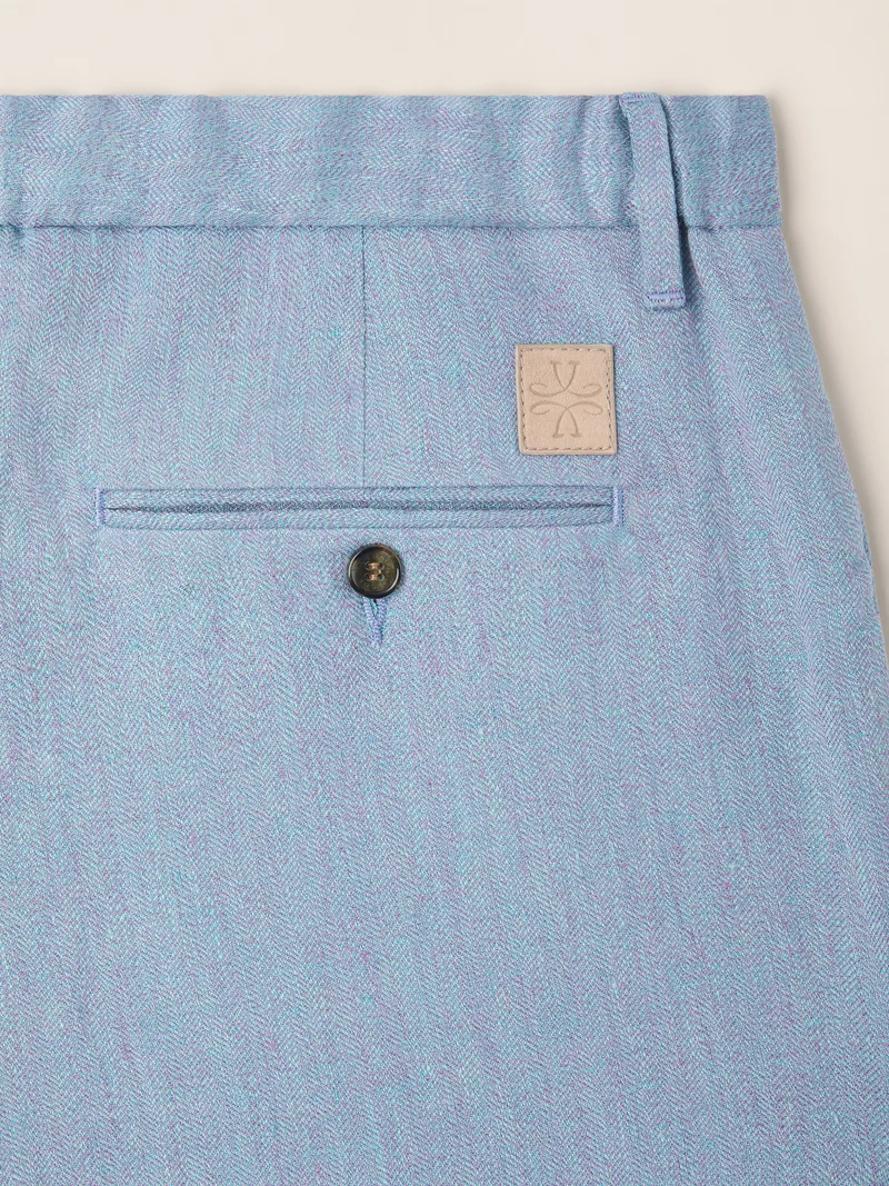 Gray – Pants in Linen