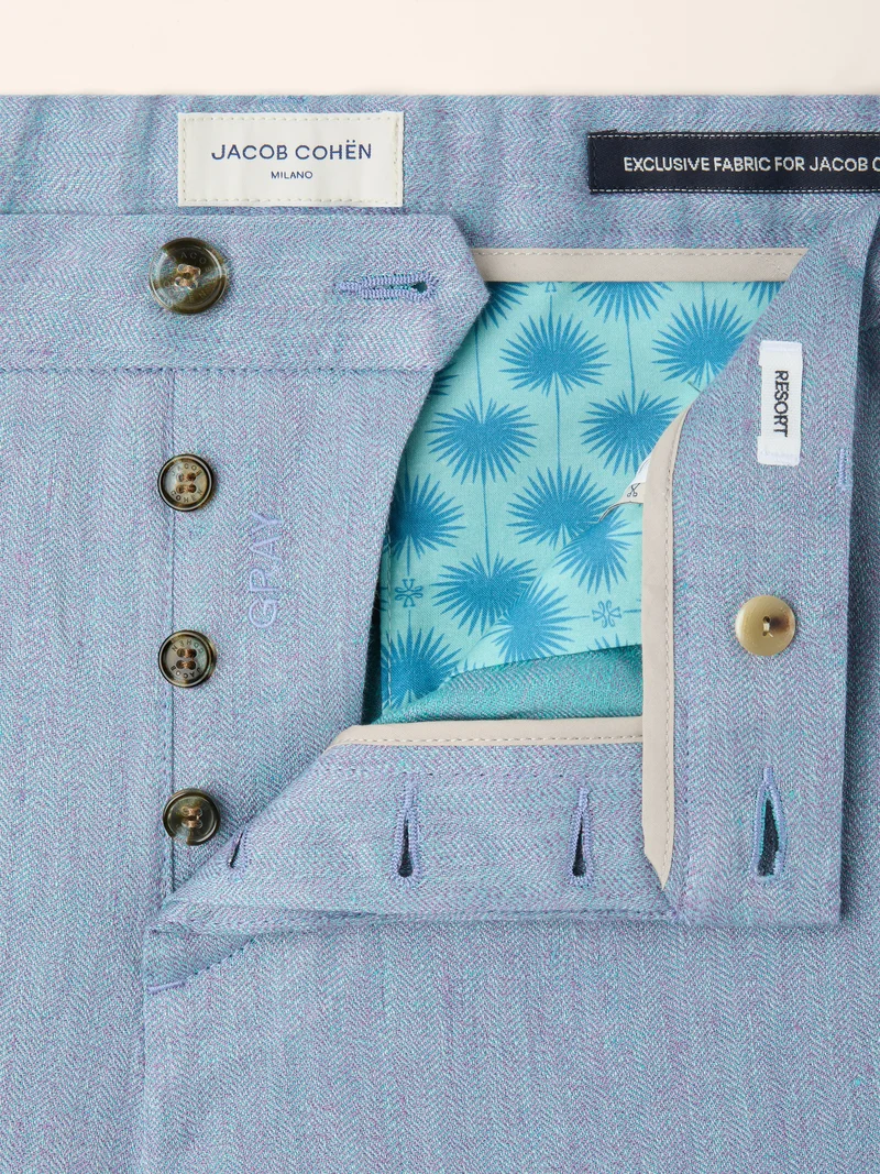 Gray – Pants in Linen