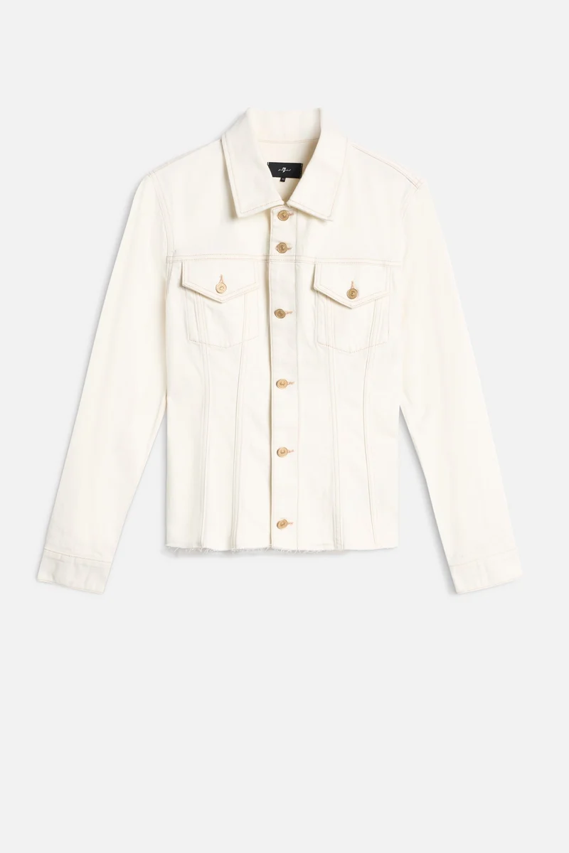 CINCHED TRUCKER JACKET in MANKIND Milkyway