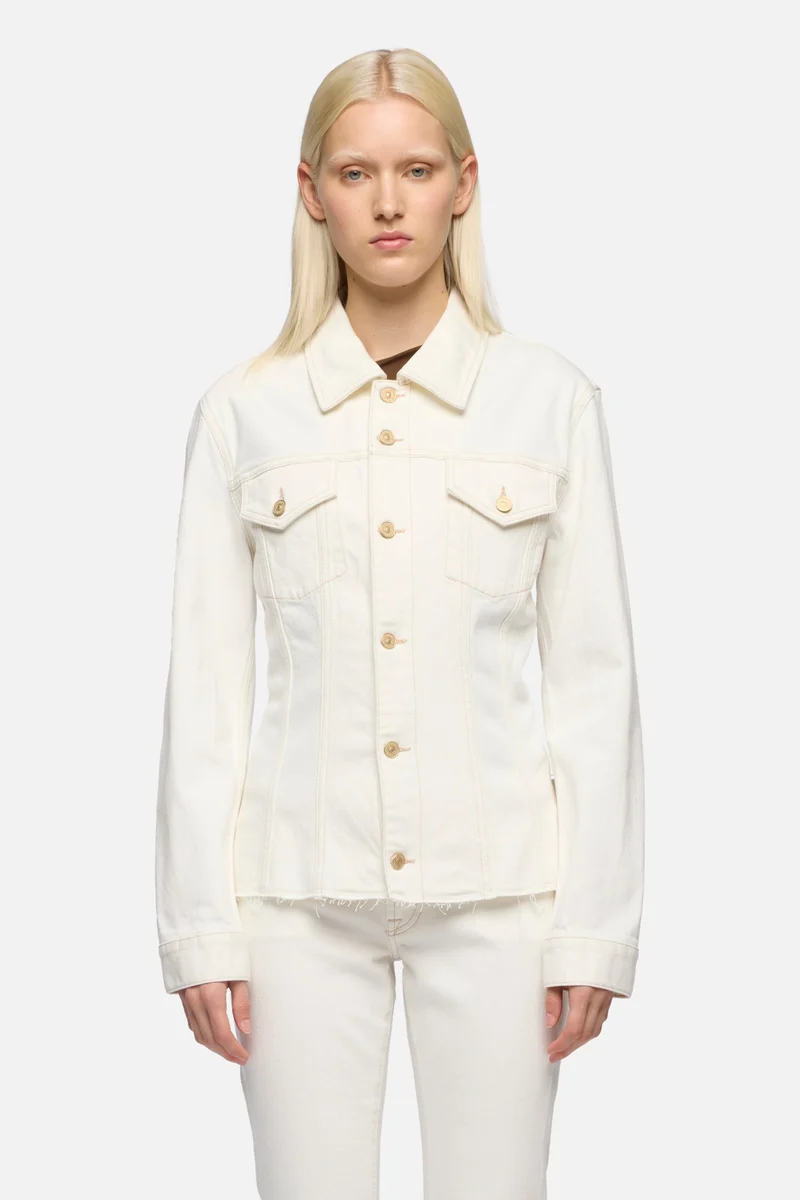 CINCHED TRUCKER JACKET in MANKIND Milkyway