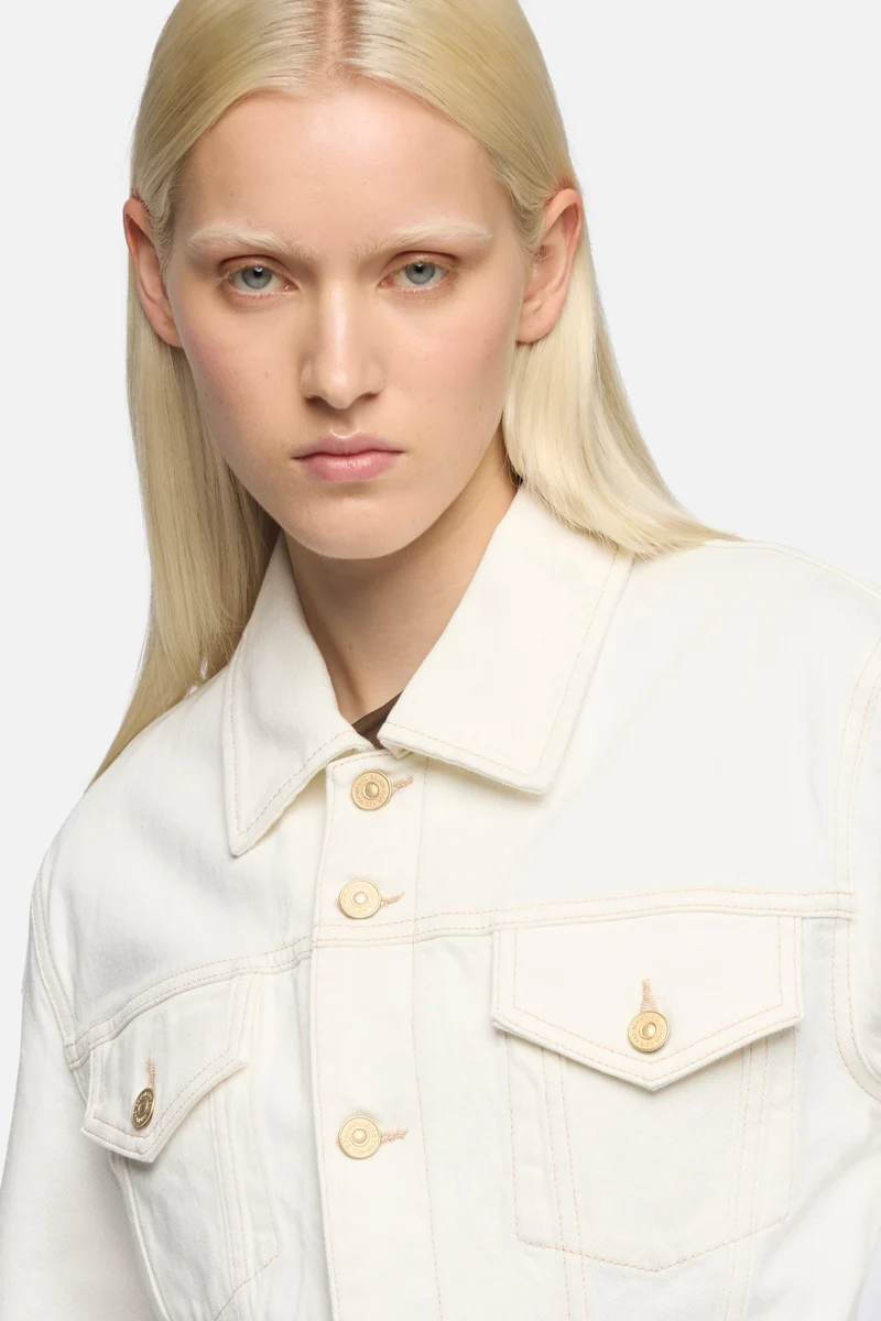 CINCHED TRUCKER JACKET in MANKIND Milkyway
