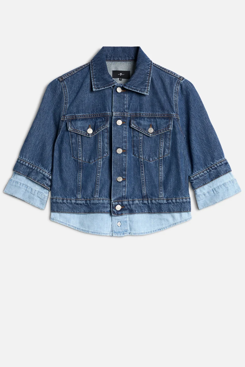 TRUCKER JACKET in MANKIND Shadow