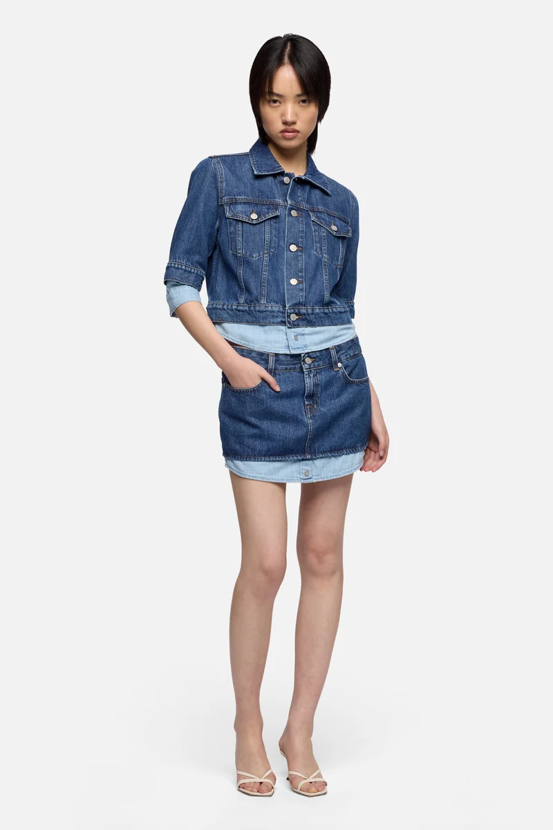 TRUCKER JACKET in MANKIND Shadow