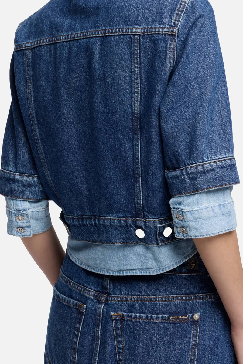 TRUCKER JACKET in MANKIND Shadow