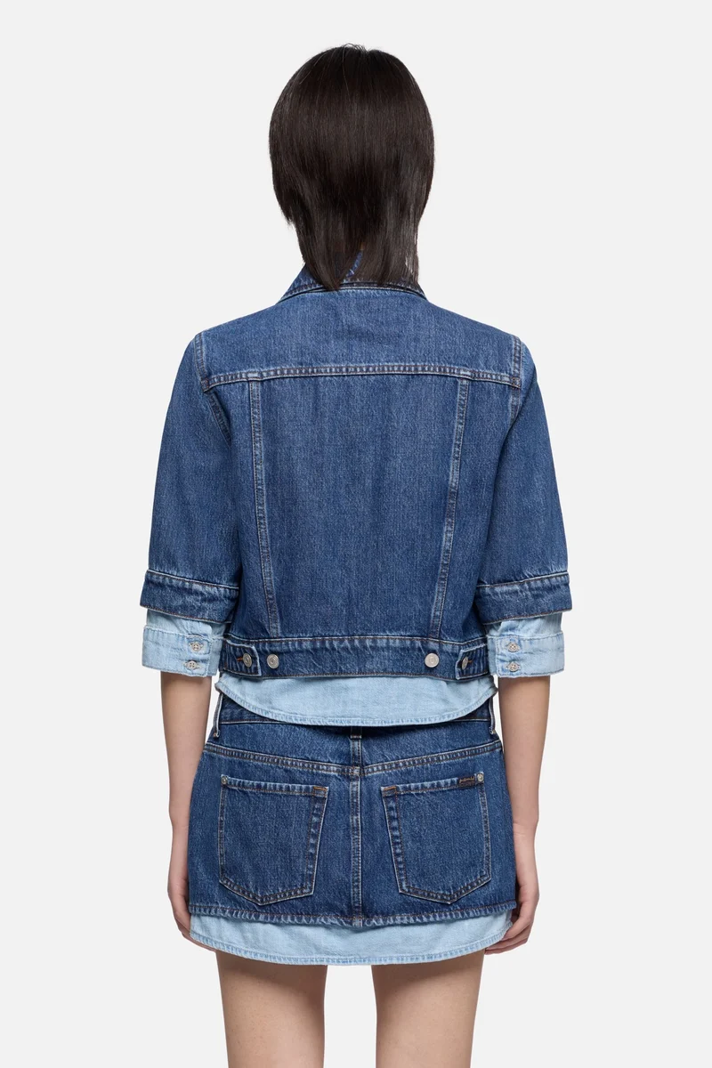 TRUCKER JACKET in MANKIND Shadow