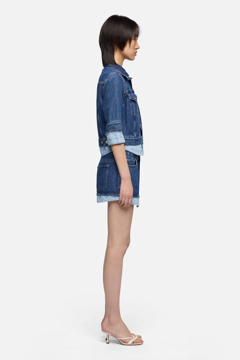 TRUCKER JACKET in MANKIND Shadow