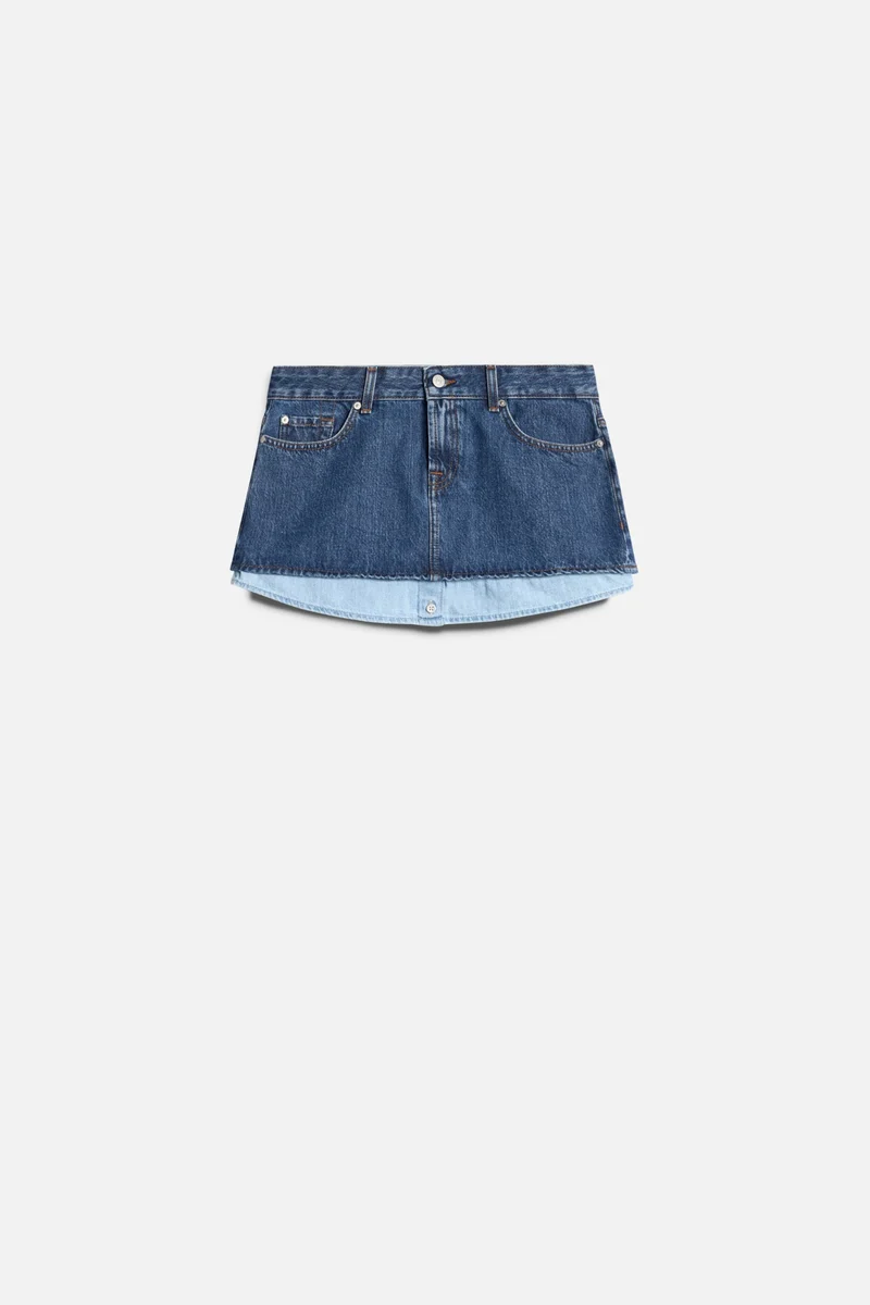 CHERRY MINI SKIRT in MANKIND Shadow