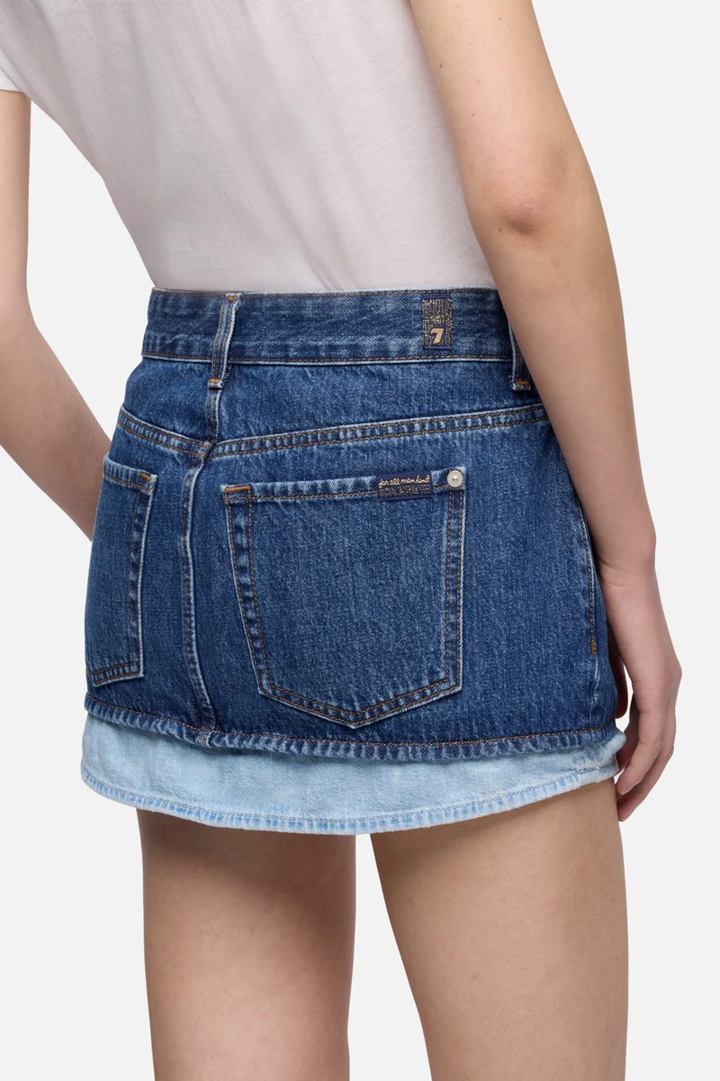 CHERRY MINI SKIRT in MANKIND Shadow