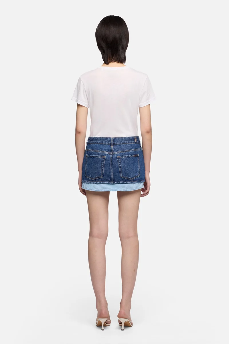 CHERRY MINI SKIRT in MANKIND Shadow