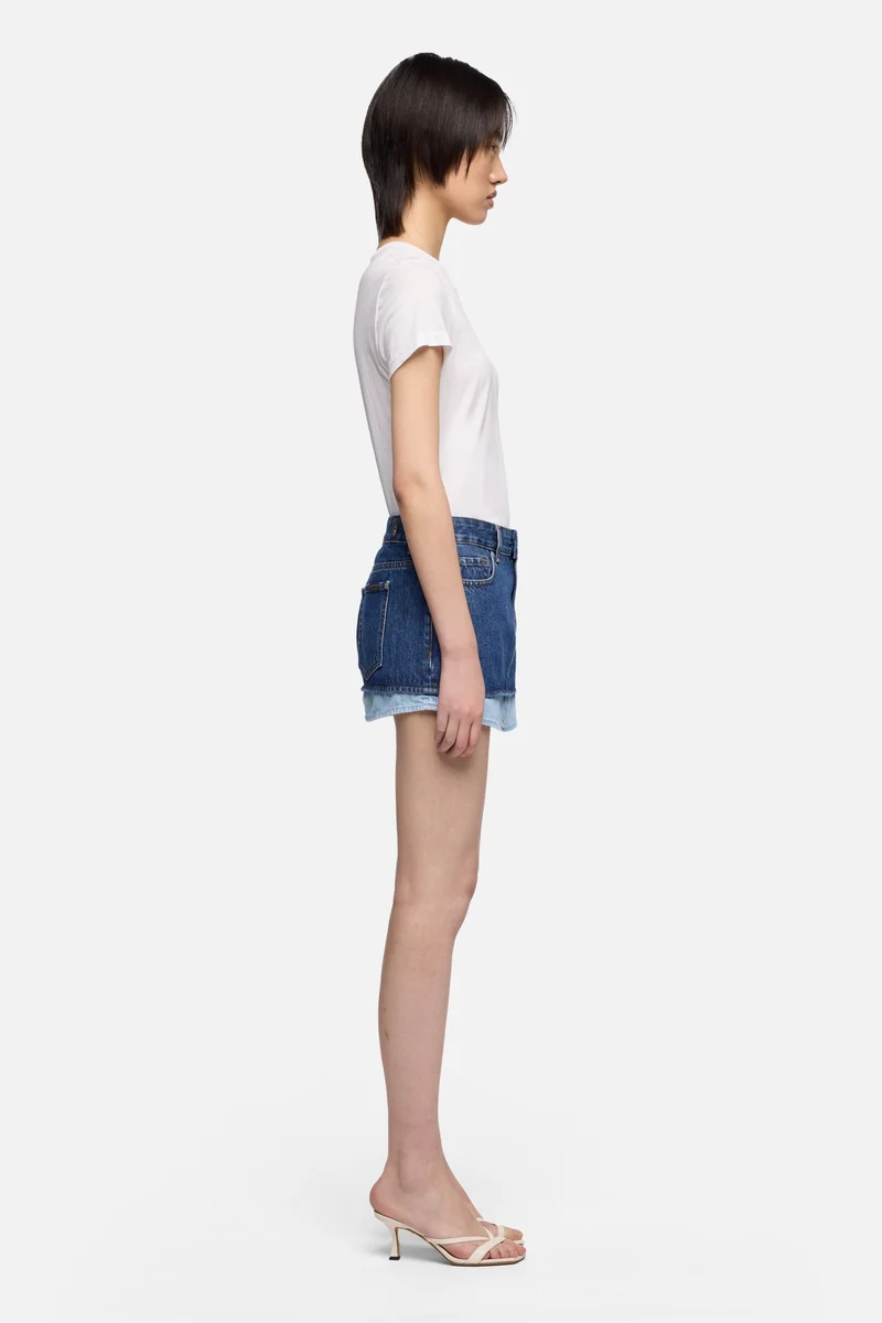 CHERRY MINI SKIRT in MANKIND Shadow