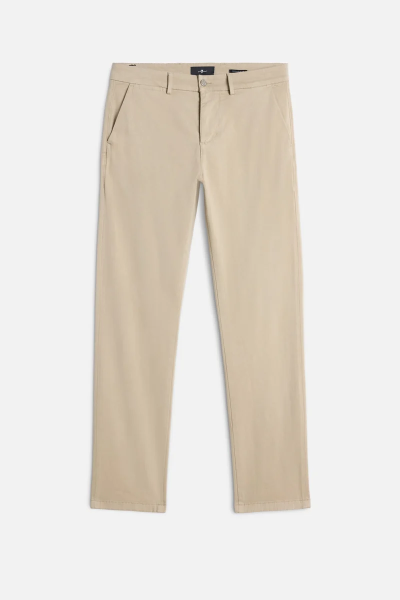 SLIMMY CHINO in Luxe Performance Sateen Biscuit