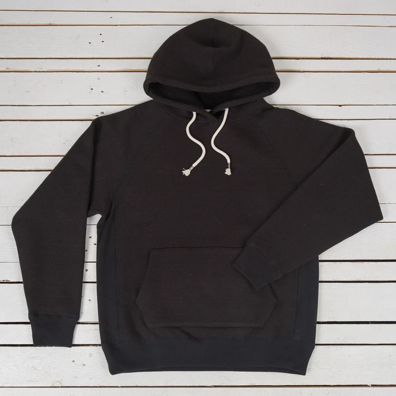 Double Heavyweight Pullover Hoodie Schwarz
