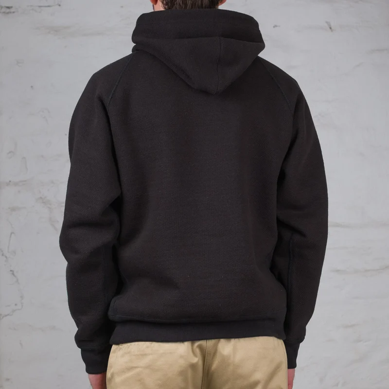 Double Heavyweight Pullover Hoodie Schwarz