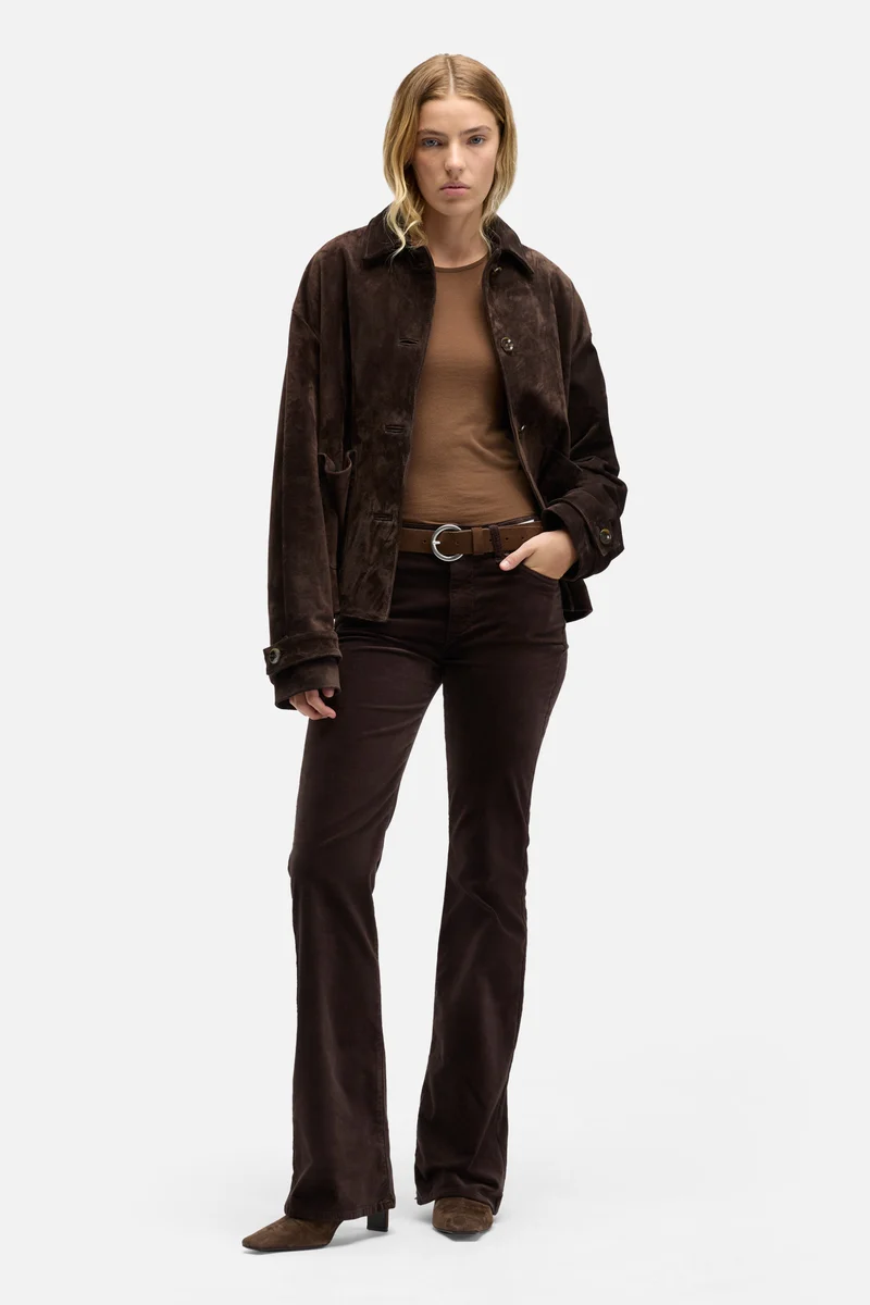 LEGGY BOOTCUT in Velvet Chocolate