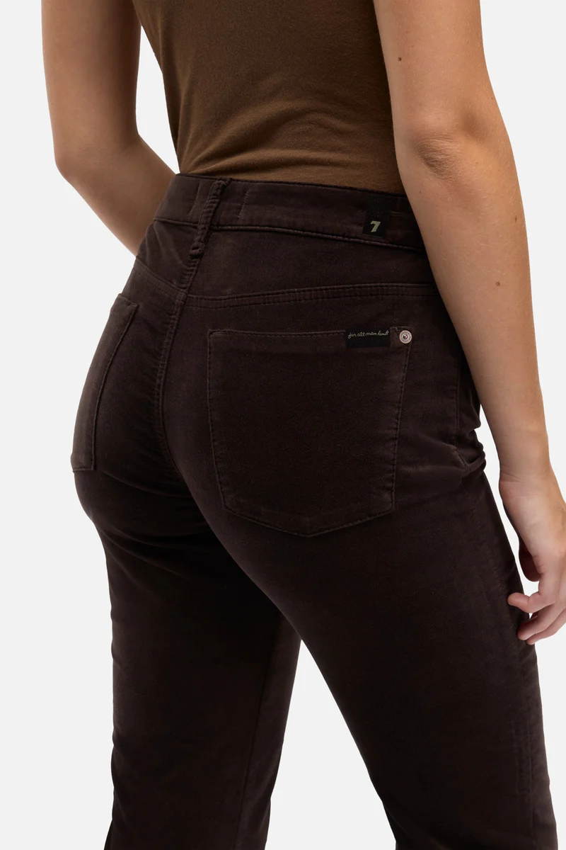 LEGGY BOOTCUT in Velvet Chocolate