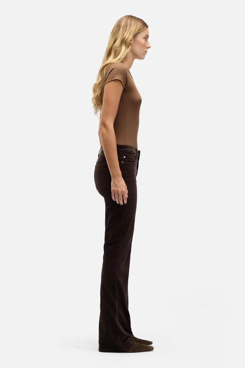 LEGGY BOOTCUT in Velvet Chocolate