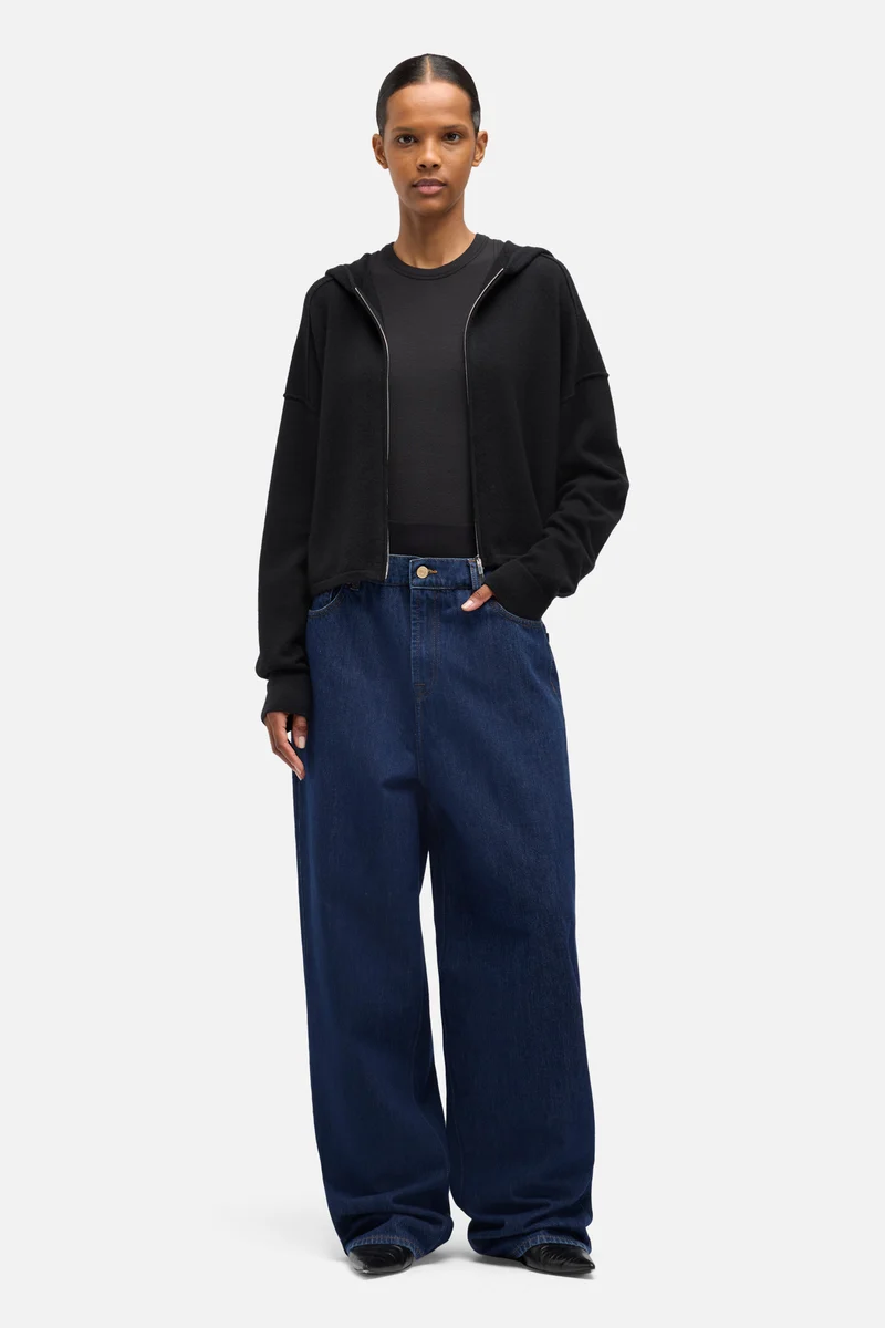 BANDED SLOUCHY WIDE in MANKIND Indigo Soul