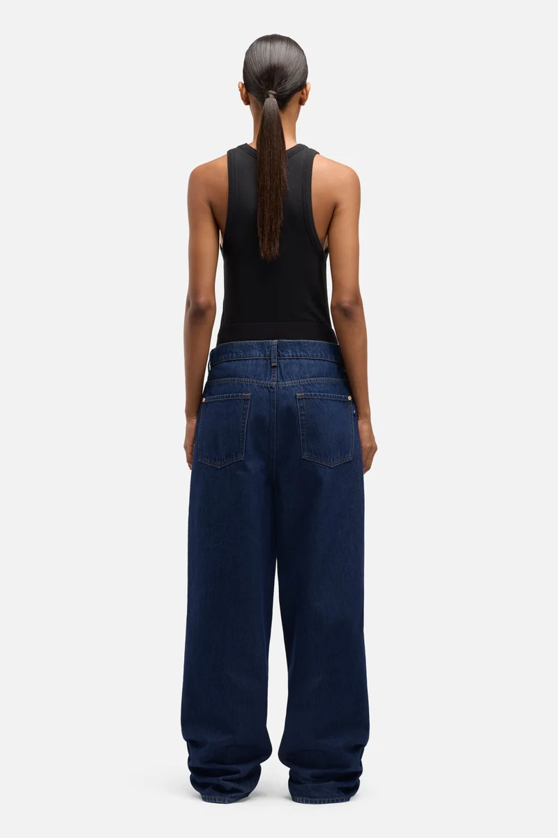 BANDED SLOUCHY WIDE in MANKIND Indigo Soul
