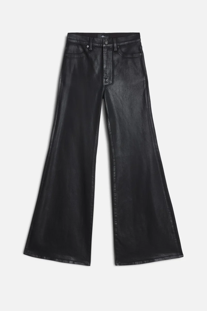 RETRO FLARE in Coated Slim Illusion Black
