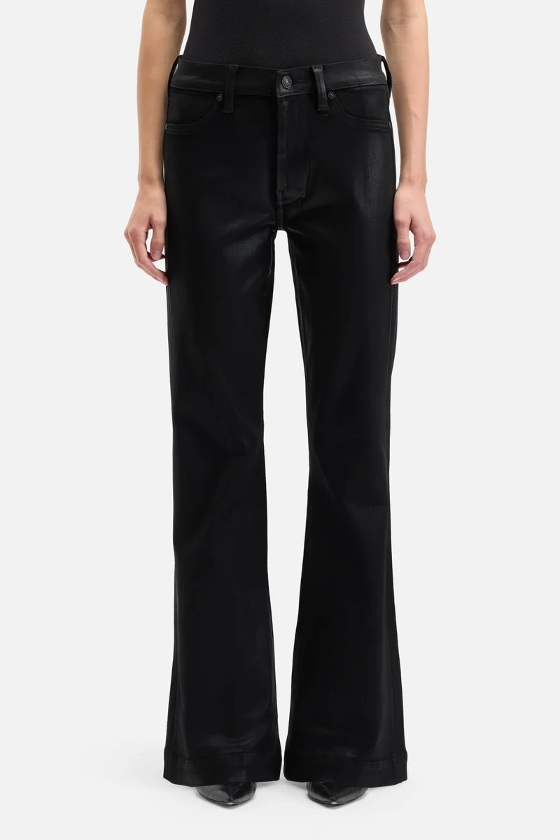 TAILORLESS DOJO in Coated Slim Illusion Black