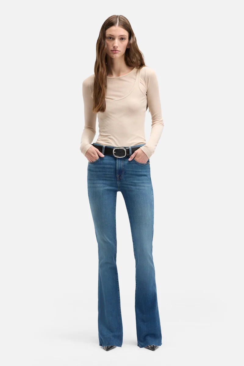 TAILORLESS BOOTCUT in Slim Illusion Retro Fade
