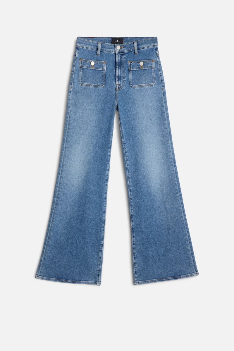 TAILORLESS PATCH POCKET MODERN DOJO in Luxe Vintage Oceanstone