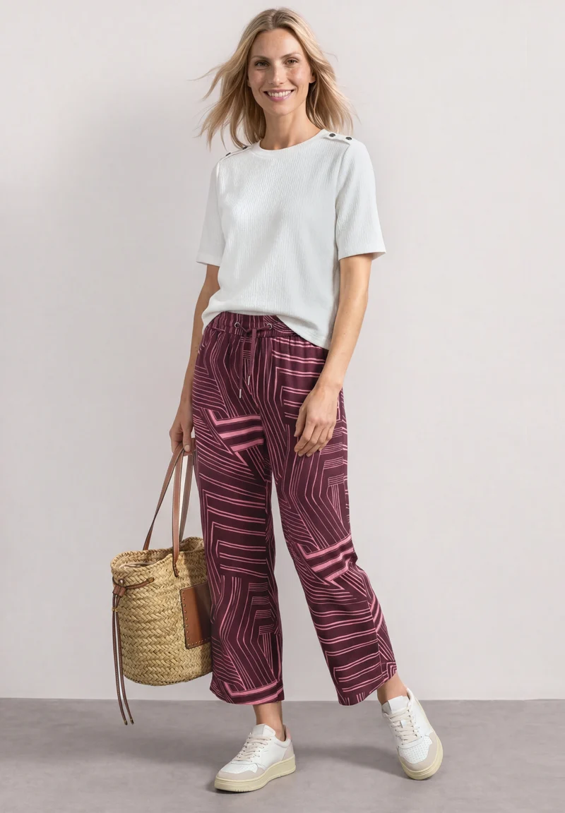Style LTD QR Emee HW AOP, blush berry