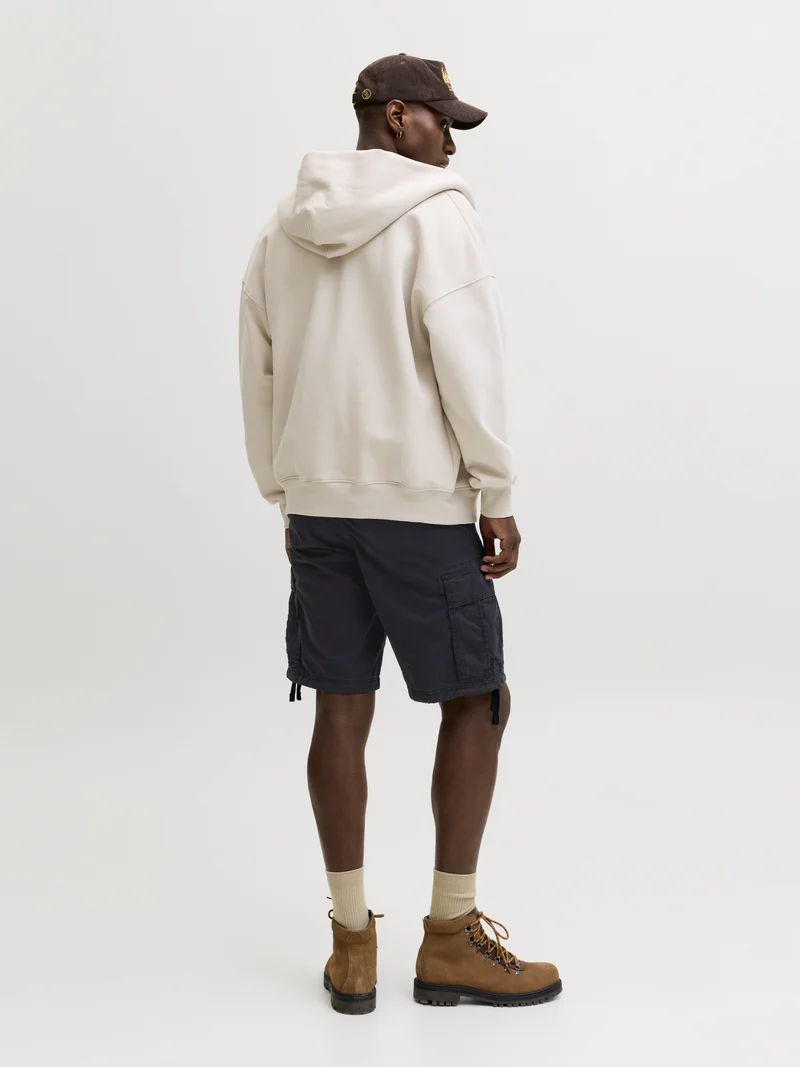 JPSTCOLE FRANK CARGO SHORTS MID SN, Black