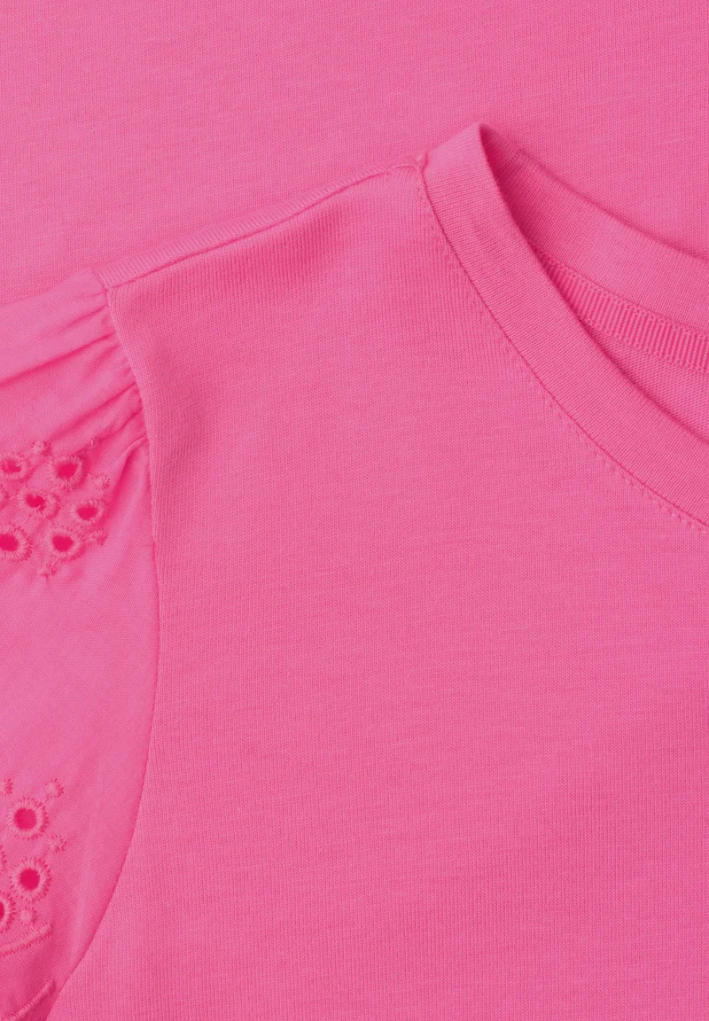LTD QR Studio_Shirt w.embroide, simply pink