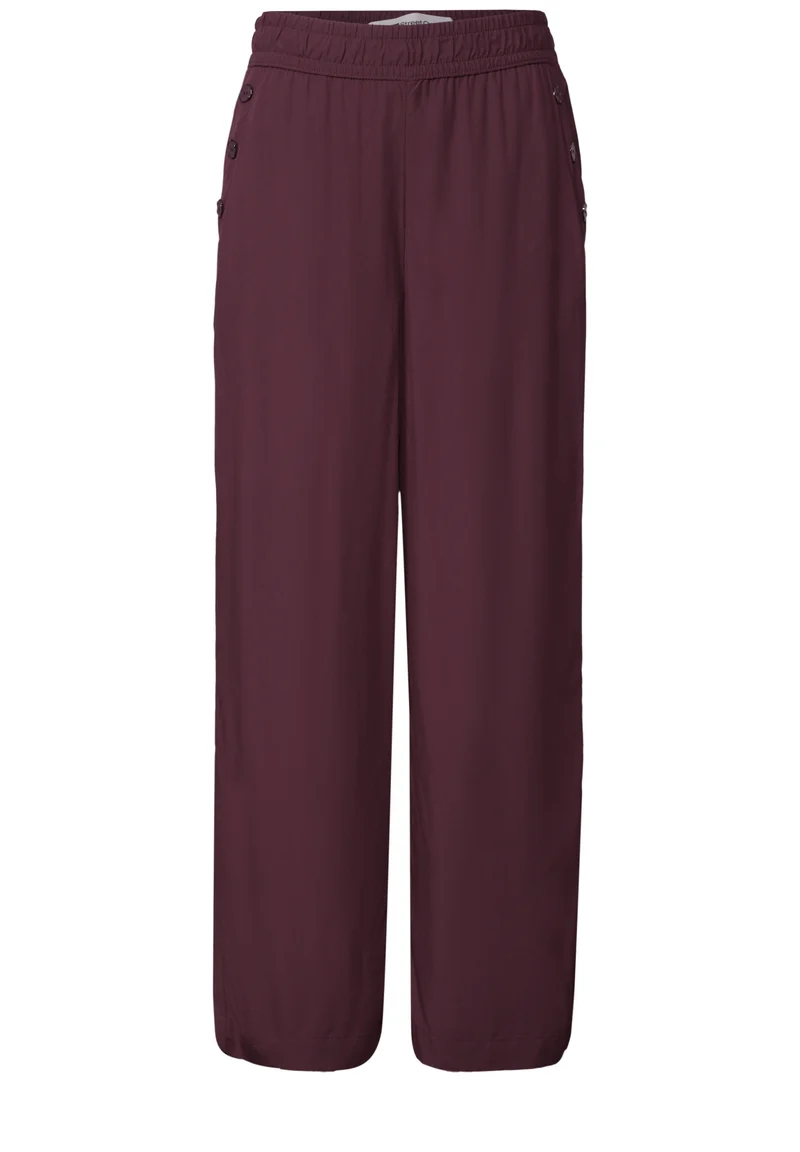 Style Emee_Wide Leg Viscose Bu, rustic rouge