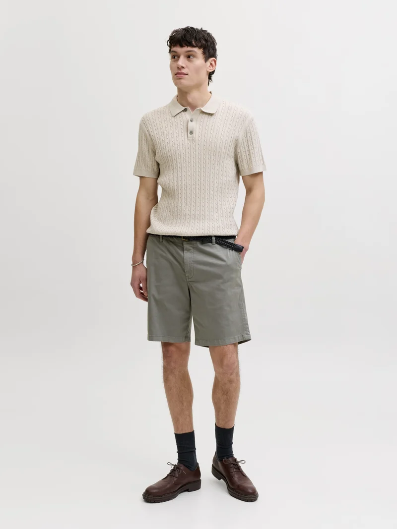 JPSTACE VANCE CHINO SHORTS REG SN, Agave Green