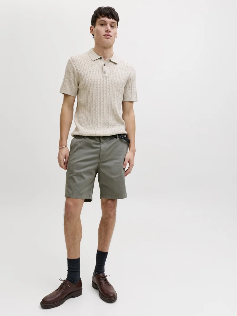 JPSTACE VANCE CHINO SHORTS REG SN, Agave Green